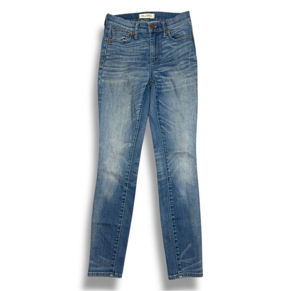 Madewell 10” High Riser Skinny Jeans Size 25 Y2K Vintage Wash
